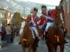 Il tempo ci ha graziati, ha nevicato fino alla sera prima, ma oggi e' una bella giornata: inizia il Carnevale 2004 evviva!!!