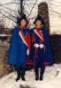 Le vivandiere Cinzia Quacchia e Claudia Allamanno