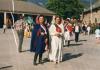 La Vivandiera Meynet Wanda con la Mugnaia Redolfi Lucia in trasferta in terra di Francia (Embrun)