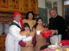 Claudia Favaro con le figlie Noemi ed Ileana in posa per la coccarda