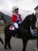 Luigi Mongiat  appena salito sul cavallo...