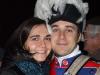 Roby e Ari durante la fiaccolata di giovedi' sera