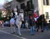 Il Segretario Andrea sul suo cavallo bianco