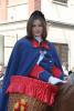 La Vivandiera Selena in sella durante la sfilata di domenica mattina