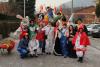 Una parte del folto gruppo Disney: il Bianconiglio, il Grillo Parlante (Nicole), Pinocchio (Chiara), Trilly (Ilaria), un dalmata dei 101 (Paola), Crudelia De Mon (Wanda), un porcellino (Laura), il Mago Merlino (Andrea), Topolino (Liviano), Jasmine (Veronica), Cappuccetto Rosso (Elisa); davanti un porcellino (Claudia) ed un altro dalmata (Elisabetta)