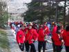 Carnevale di Nomaglio 2009: un attimo di ristoro nell'intervallo tra i giri...