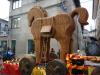 L'imponente cavallo di Troia