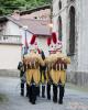 La Clique del 23mo Dragoni di Ivrea sfila in via del Buonumore