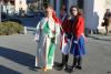 Piazza San Germano: la Mugnaia, Marco e Luana