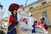 La Mugnaia Giusy con le Vivandiere Luana e Chiara, l'Ufficiale Giuseppe e le due damigelle Viola Calveri e Chiara Tranquilla