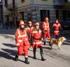 Cascine Fire: il Dott. Niccolai "esperto in tutti i tipi di focolai" contornato da alcune gentili donzelle.