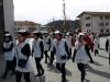 Il gregge delle Cascine parte in direzione Ivozio prima del pranzo del marted