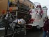 La Mugnaia Elisabetta sul carro trainato da una splendida quadriglia