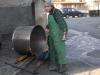 Questo paiolo  quasi tornato alla sua lucentezza originale, un ottimo lavoro di Fabio e Maurizio